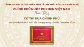 Tập đoàn BRG được trao tặng Cờ Thi đua Chính phủ