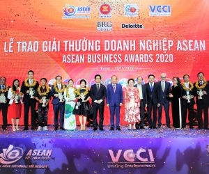 LỄ TRAO GIẢI THƯỞNG ASEAN BUSINESS AWARDS:  VINH DANH 58 DOANH NGHIỆP XUẤT SẮC TOÀN KHU VỰC 