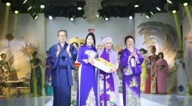Enjoying impressive cultural colors at Kimono – Aodai Fashion Show
