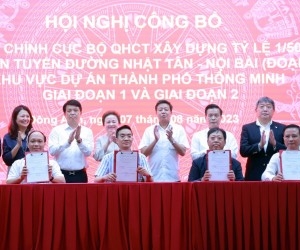 Bàn giao đồ án điều chỉnh cục bộ quy hoạch chi tiết Thành phố thông minh Bắc Hà Nội