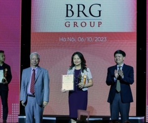 Tập đoàn BRG và cá nhân Madame Chủ tịch Nguyễn Thị Nga được vinh danh tại Giải thưởng Thương hiệu Mạnh Việt Nam 2022 – 2023