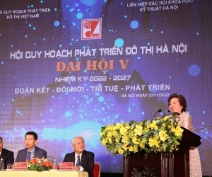 MADAME NGUYỄN THỊ NGA ĐƯỢC BẦU LÀM PHÓ CHỦ TỊCH  HỘI QUY HOẠCH PHÁT TRIỂN ĐÔ THỊ HÀ NỘI