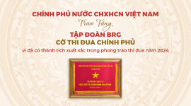 Tập đoàn BRG được trao tặng Cờ Thi đua Chính phủ