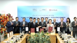 BRG Group and SeABank Sign a Cooperation Agreement with Vietnam National University, Hanoi to Promote Science and Technology Development, Innovation and Knowledge Transfer
