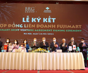 BRG Group cooperates with Japanese Sumitomo Corporation to expand FujiMart supermarket chain in Vietnam