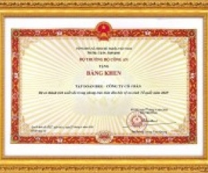 Tập đoàn BRG vinh dự nhận Bằng khen của Bộ Công An trong phong trào Toàn dân Bảo vệ An ninh Tổ Quốc