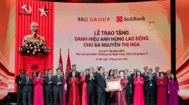 Chủ tịch Tập đoàn BRG Nguyễn Thị Nga được phong tặng danh hiệu Anh hùng Lao động thời kỳ đổi mới