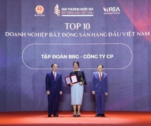 Tập đoàn BRG và Công ty Thành phố Thông minh Bắc Hà Nội nhận giải thưởng lớn
