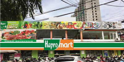 Siêu thị Hapromart Thành Công sắp có diện mạo mới