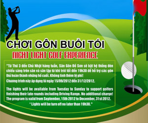 Night Light Golf Experience