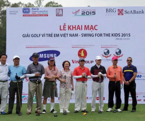Tập đoàn BRG đồng tổ chức Giải golf Vì trẻ em Việt Nam lần thứ 9