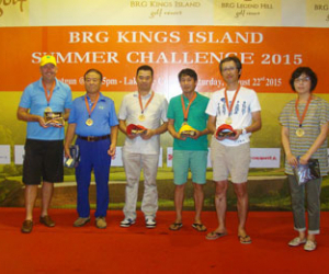 Giải golf BRG Kings’ Island Summer Challenge 2015: Giải đấu thắm tình bè bạn