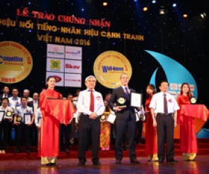 Bốn đơn vị kinh doanh chủ lực của Tập đoàn BRG đón nhận giải thưởng “Nhãn hiệu Nổi tiếng - Nhãn hiệu Cạnh tranh Việt Nam năm 2016”
