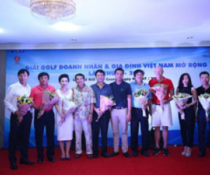 Giải golf doanh nhân & gia đình Việt Nam mở rộng lần thứ II - năm 2016