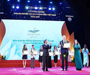 BRG Đà Nẵng Golf Resort được vinh danh sân gôn hàng đầu Việt Nam năm 2017