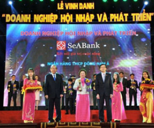 Tập đoàn BRG và ngân hàng SeABank được vinh danh \