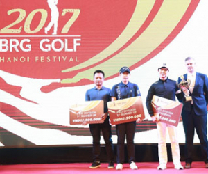 The 2017 BRG Hanoi Golf Festival successfully ended in the joy and excitement of golf lovers