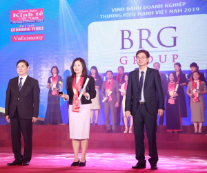 BRG Group won the Vietnam Strong Brand Award 2018