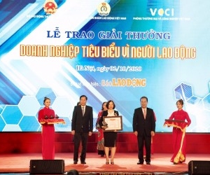 TẬP ĐOÀN BRG ĐƯỢC VINH DANH TRONG BẢNG XẾP HẠNG “DOANH NGHIỆP TIÊU BIỂU VÌ NGƯỜI LAO ĐỘNG 2019”