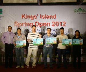 SPRING OPEN TOURNAMENT AT KINGS’ ISLAND GOLF RESORT