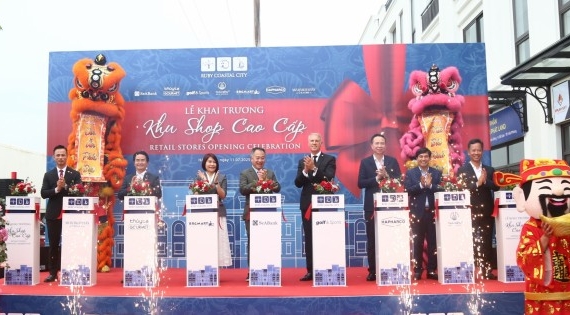 Khai trương khu shop cao cấp tại Ruby Tree Golf Villas: Nâng tầm tiện ích và tiện nghi tại trung tâm Đồ Sơn